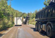 Πολύγυρος: Συνεχίζεται η κοπή κλαδιών, στο πλαίσιο ασφαλτόστρωσης