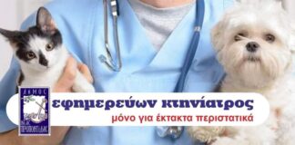 Νέα Προποντίδα: Εφημερία κτηνιάτρου το Σαββατοκύριακο