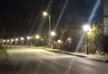 Ολοκληρώθηκαν οι εργασίες διαμόρφωσης της εισόδου Παλαιοχωρίου από Αρναία