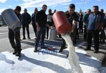 Γαλάτιστα: Η φωνή της αγωνίας από τους αγρότες και κτηνοτρόφους της Χαλκιδικής(video-pics)