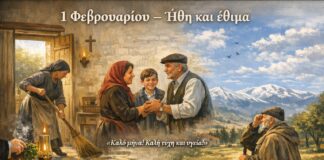1 Φεβρουαρίου.Ήθη και έθιμα