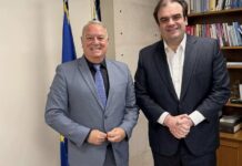 Συνάντηση Γιάννη Γιώργου με τον Υπουργό Οικονομικών Κυριάκο Πιερρακάκη