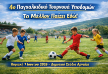 4ο Παγχαλκιδικό Τουρνουά Υποδομών στην Αρναία: Εκεί που παίζει το μέλλον του ποδοσφαίρου