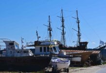 Η φωτογραφία της ημέρας:Τα καρνάγια της Ιερισσού: μια τέχνη από ξύλο, θάλασσα και μυστικά