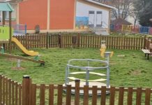 Καινούργια παιδική χαρά στο νηπιαγωγείο του Παλαιοχωρίου