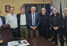 Επίσκεψη Καράογλου στους δήμους Βισαλτίας, Σιντικής και Ηράκλειας της Π.Ε. Σερρών