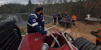 Εκπαίδευση πρώτου πληρώματος πυροσβεστικού οχήματος της ΛΕΦΕΔ Χαλκιδικής