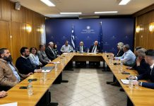 Εποικοδομητική συνάντηση στο ΥΠΑΑΤ για τον πρωτογενή τομέα της Χαλκιδικής