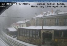 Ο γνωστός Μάρτης δείχνει τα δόντια του: Χιόνια στα ορεινά και live εικόνα μέσα από το Meteology Live