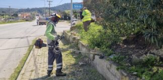 Καθημερινές παρεμβάσεις καθαριότητας και πρασίνου στον Δήμο Κασσάνδρας